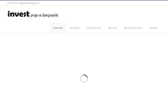 Desktop Screenshot of investdanismanlik.com