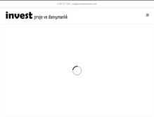 Tablet Screenshot of investdanismanlik.com